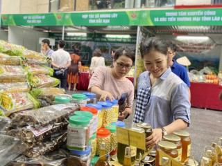 Cuối tuần, người dân Hà Nội ‘đội mưa’ đi mua đặc sản